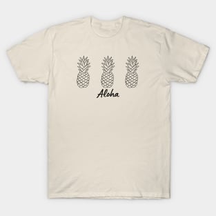 Hawaiian Pineapple Aloha T-Shirt